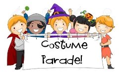 Costume parade clip art